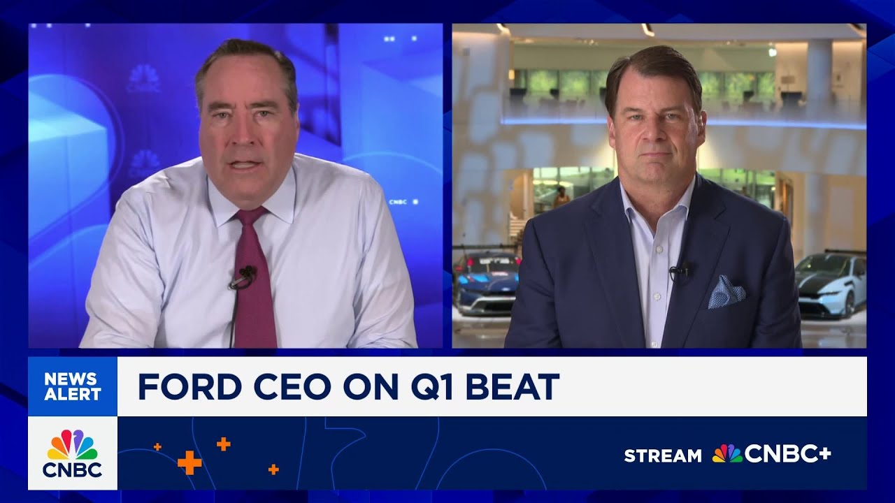 Ford CEO Jim Farley: Expect Trump's tariffs to be in place for at least the next 3 years