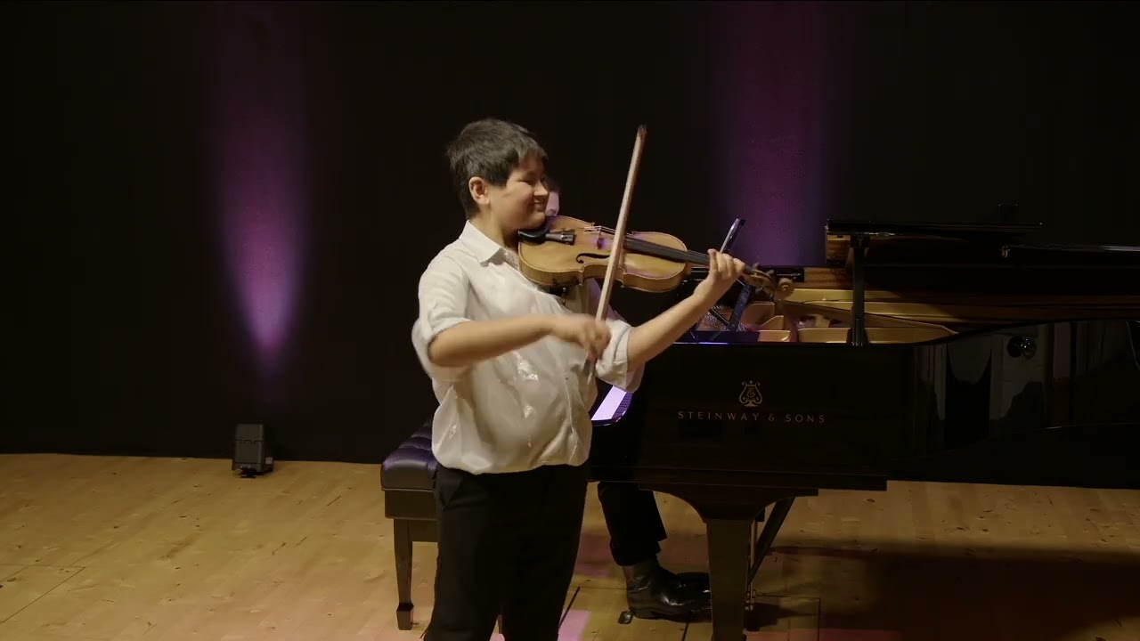 Wieniawski: Variations on an Original Theme in A major, Op. 15- Joel Hammar (11 yrs)