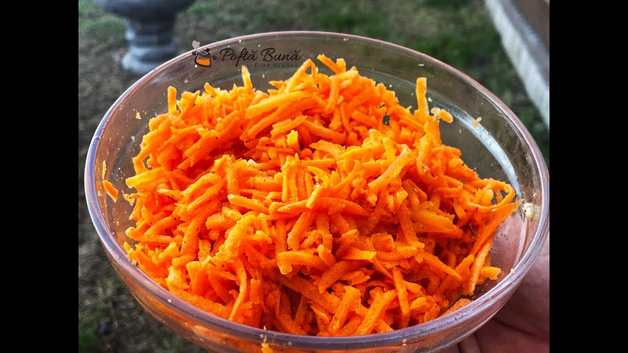10 minute si 3 morcovi, sanatate curata: Salata de morcovi coreeana reteta de morcovi marinati