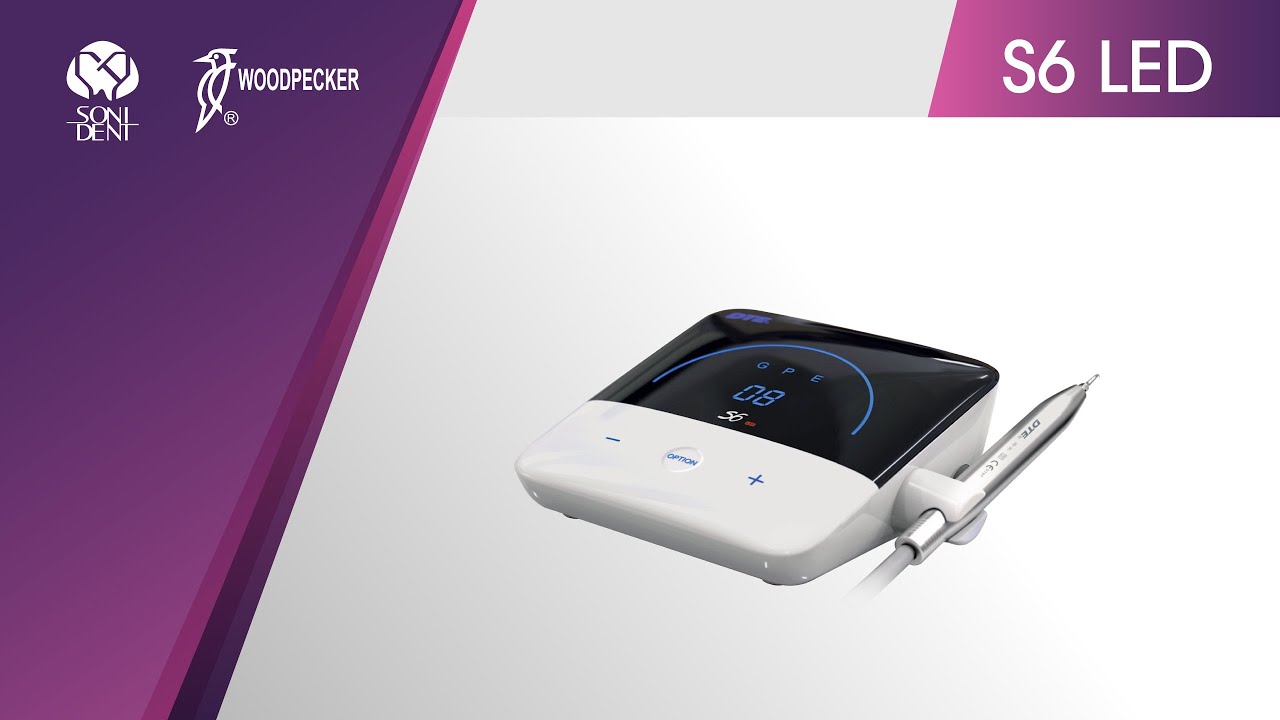 Introducing the Woodpecker / DTE Ultrasonic Scaler: S6 LED #woodpeckerdental #ultrasonicscaler