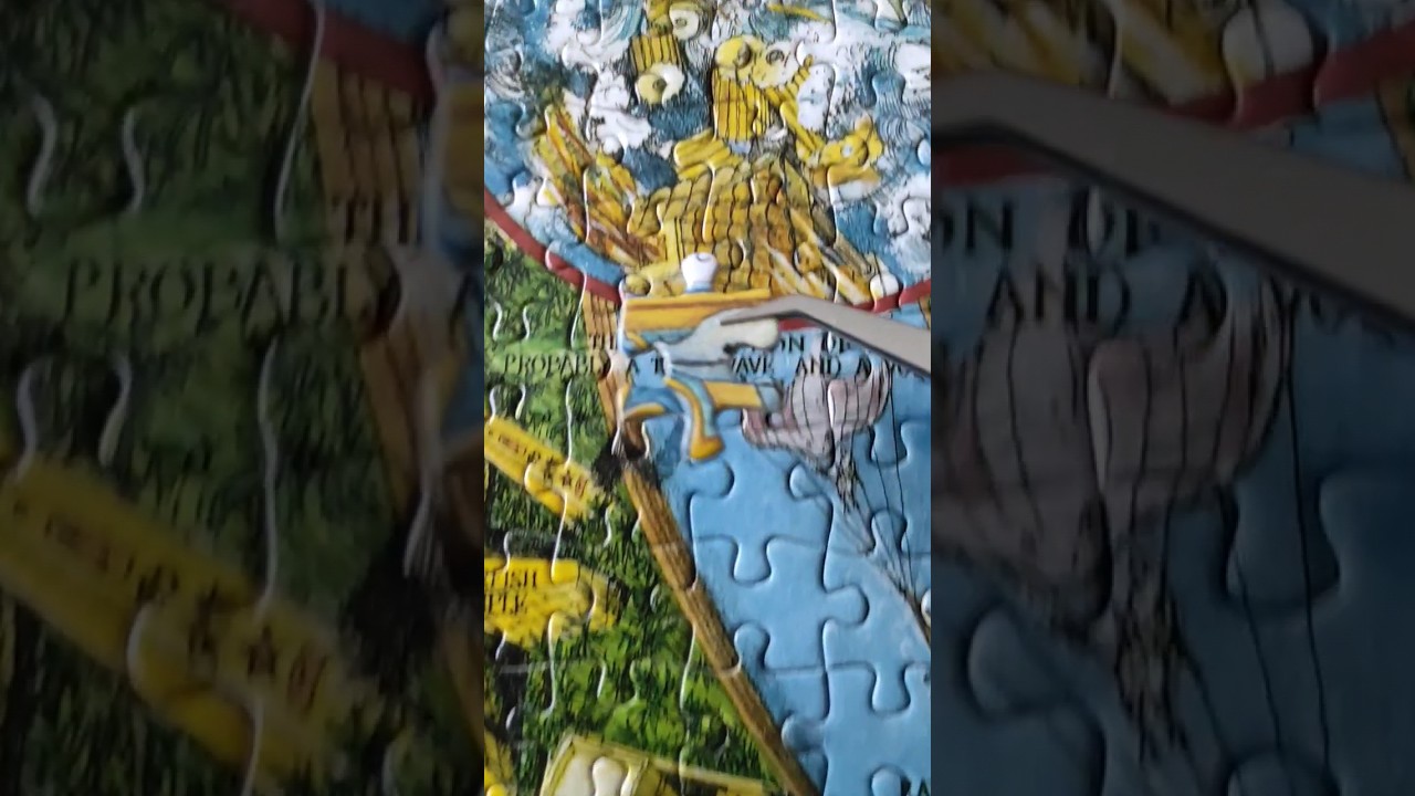 World Map 🌎The Last Piece of Jigsaw Puzzle Oddly Satisfying