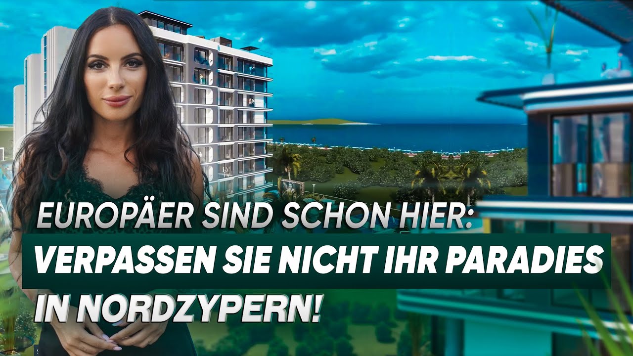 Wohnungen am Strand in Güzelyurt! Wohnanlage in Nordzypern.
