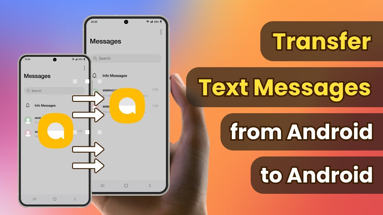 [Обновление 2025] Как перенести текстовые сообщения с Android на Android