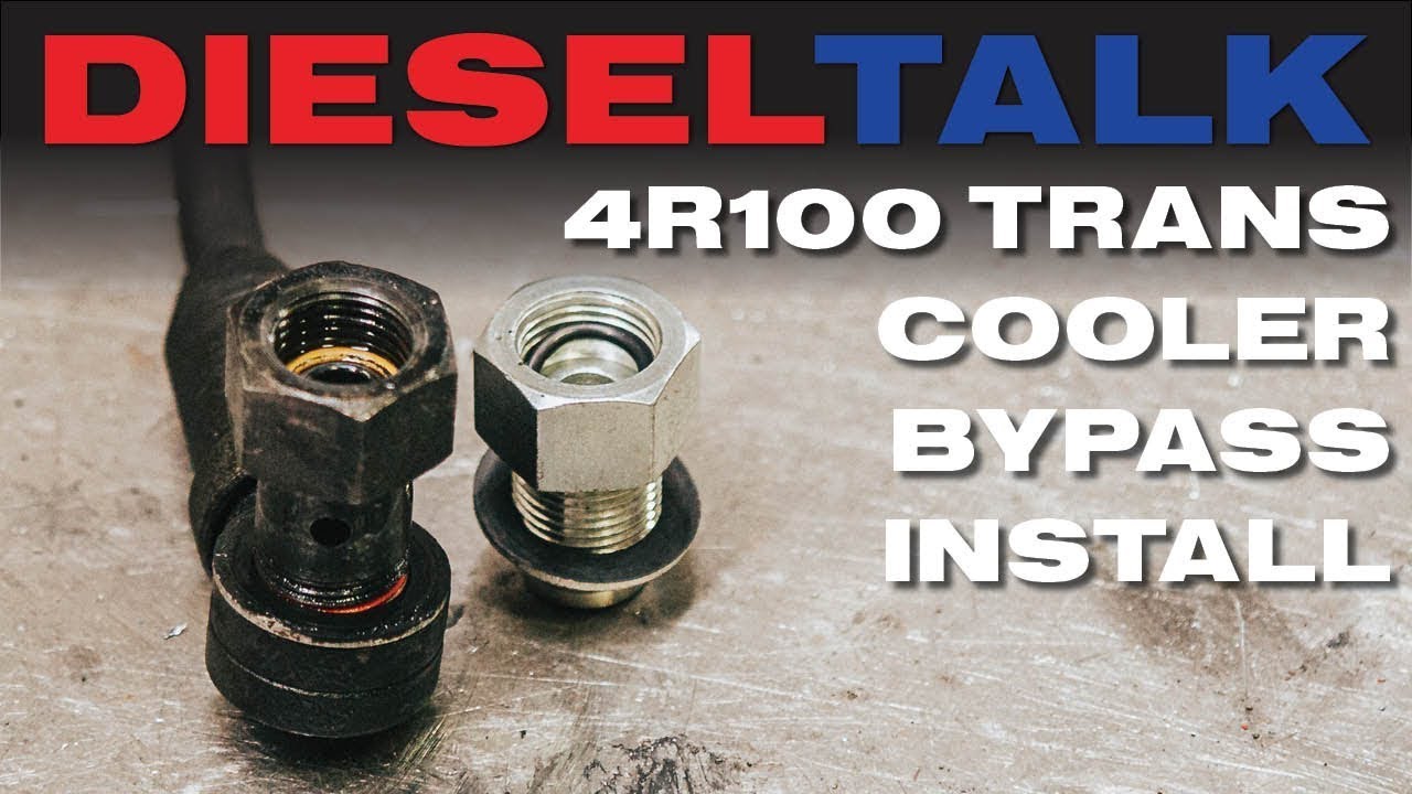Diesel Talk + Установка | DieselSite 4R100 Комплект для удаления перепускного клапана охладителя ...