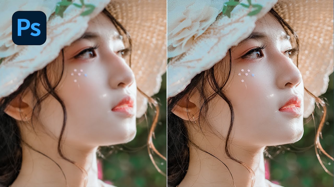 PS教程 Photoshop Tutorial |如何使模糊照片变清晰？sharpen pictures in photoshop