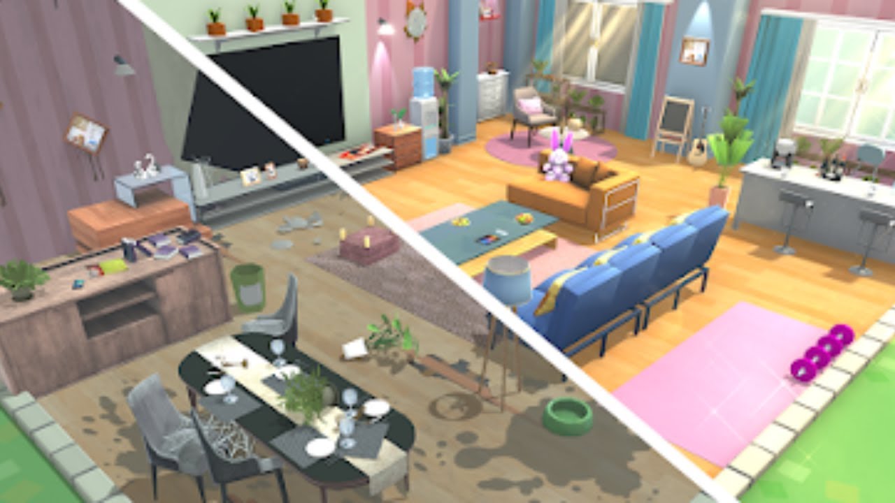 House Clean Up 3D- Decor Games Mobile Game | Gameplay Android