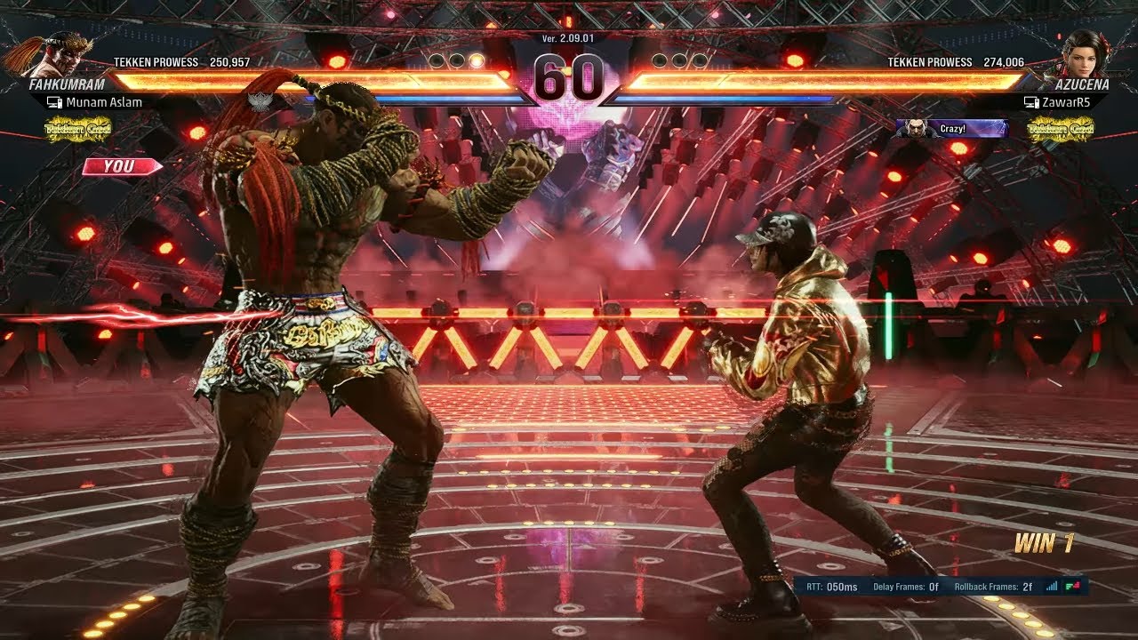 FAHKUMRAM VS AZUCENA TEKKEN 8 ONLINE