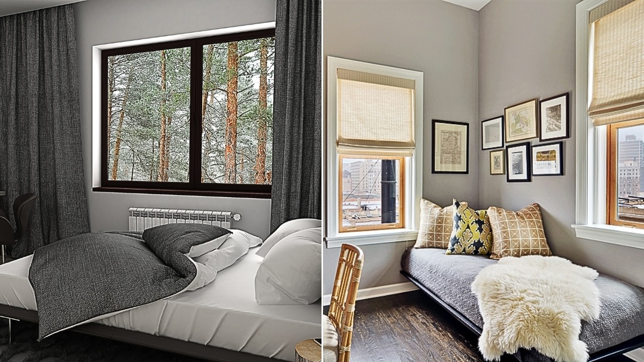 10 Very Small bedroom layout and storage