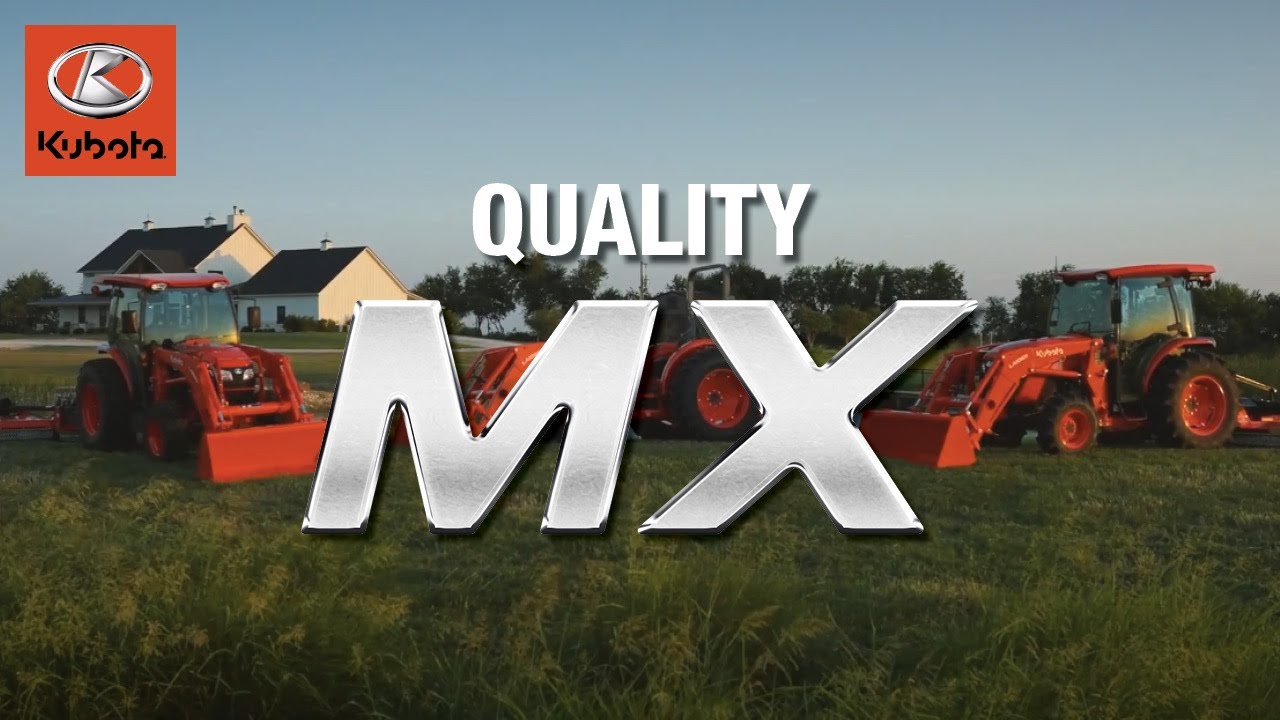 Kubota MX Series: Premium Quality Tractor