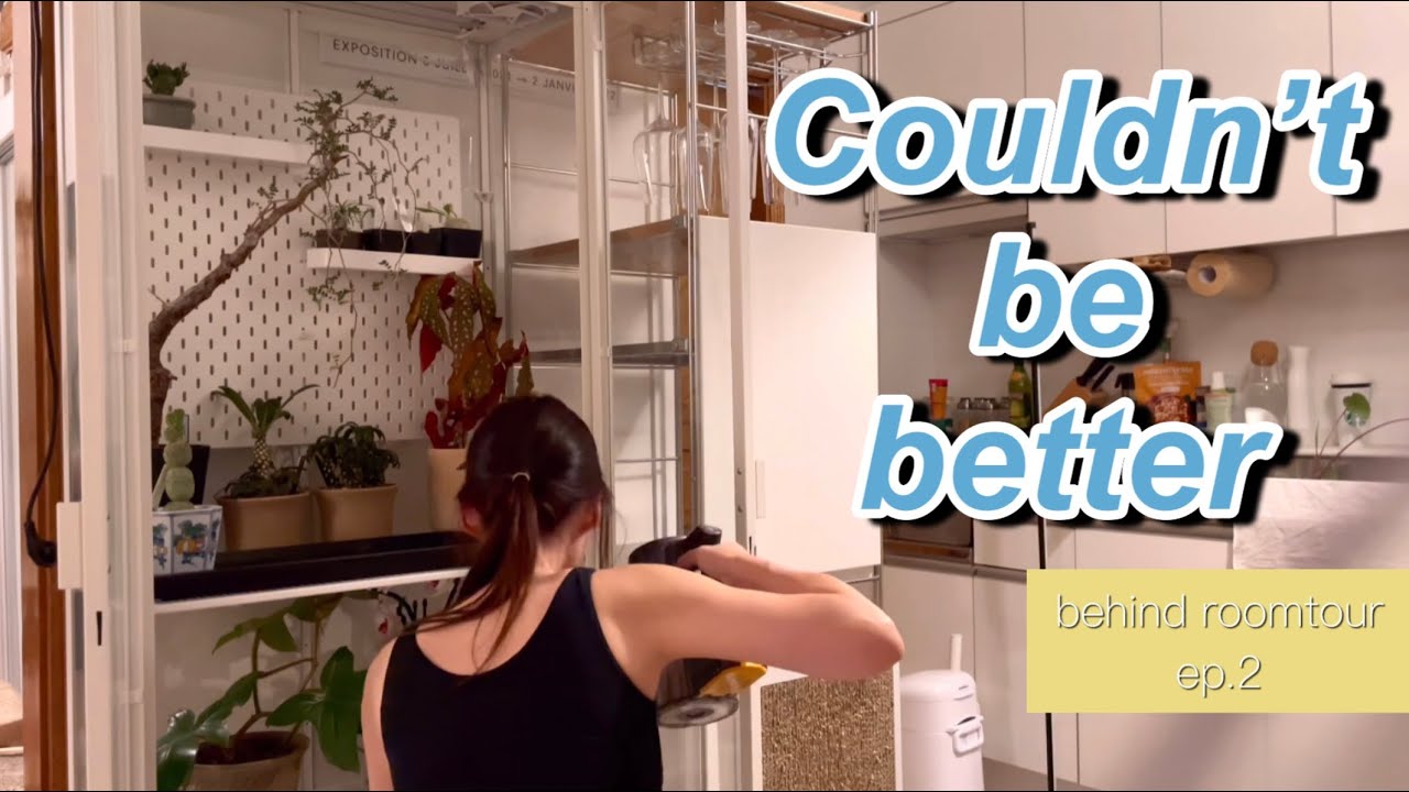 ROOMTOUR. 비하인드 스토리🗣️ 13평 레이아웃 바꾸기🏗️ 이케아 온실장🌵반려묘 럭셔리 화장실🪺