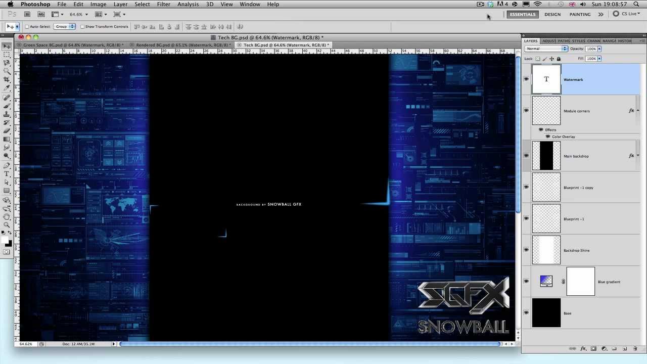 BG GIVEAWAY [.psd file inc.] || SnowBall GFX
