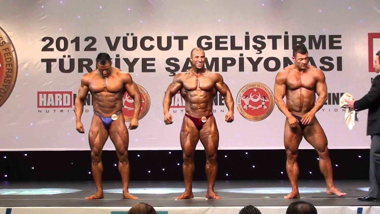 +100 kg Türkiye Vücut Geliştirme Şampiyonası Final
