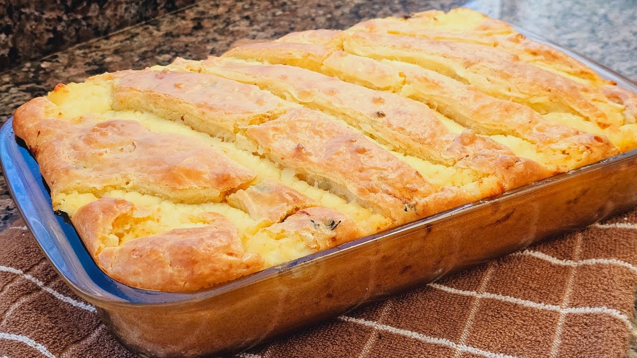 TORTA DE FRANGO DE LIQUIDIFICADOR FÁCIL e RÁPIDO 