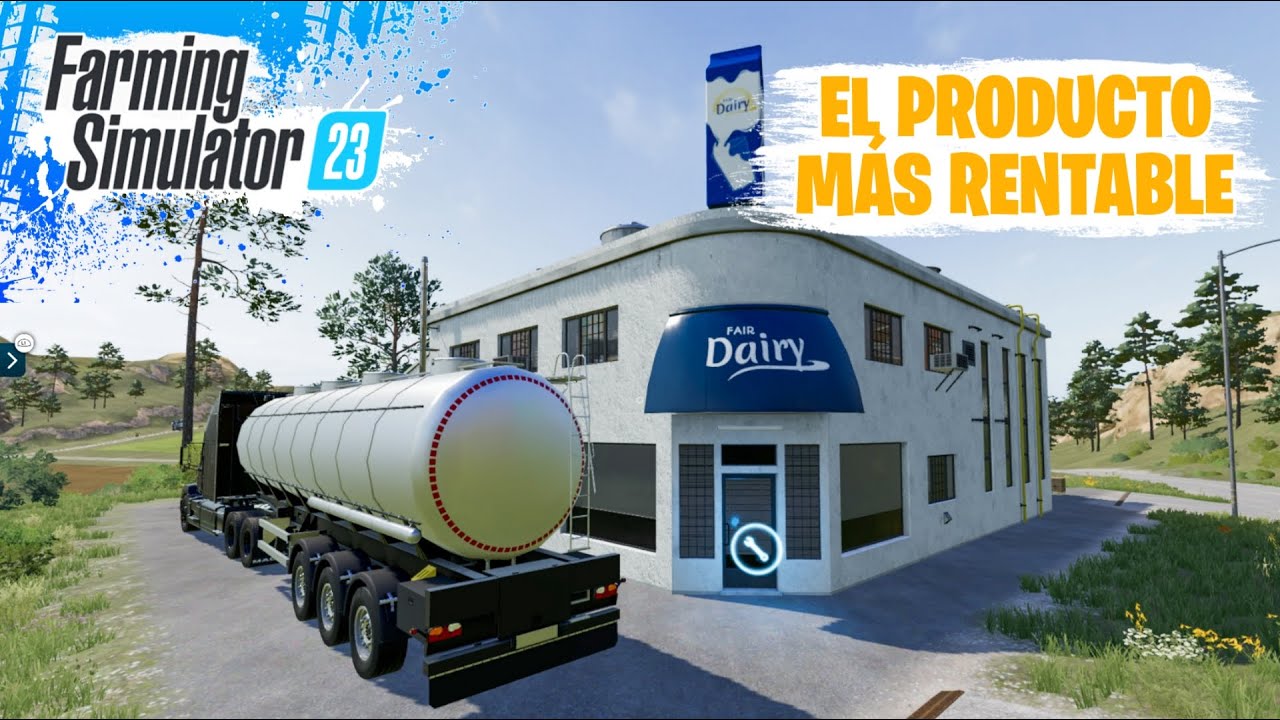 Compré La Fabrica Lecheria y Se Desbordan Los Pallets | Farming Simulator 23