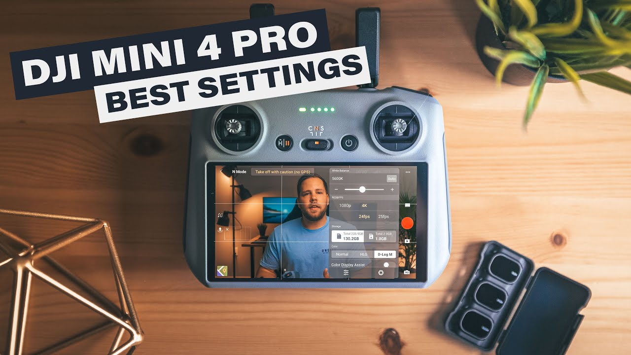 Руководство по настройке DJI Mini 4 Pro | Лучшие настройки видео и фотосъемки