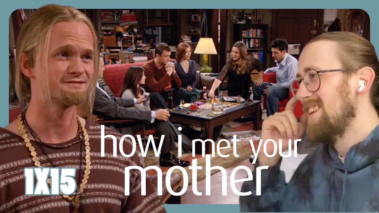 BARNEY'S PAST! - How I Met Your Mother 1X15 - 'Game Night' Reaction