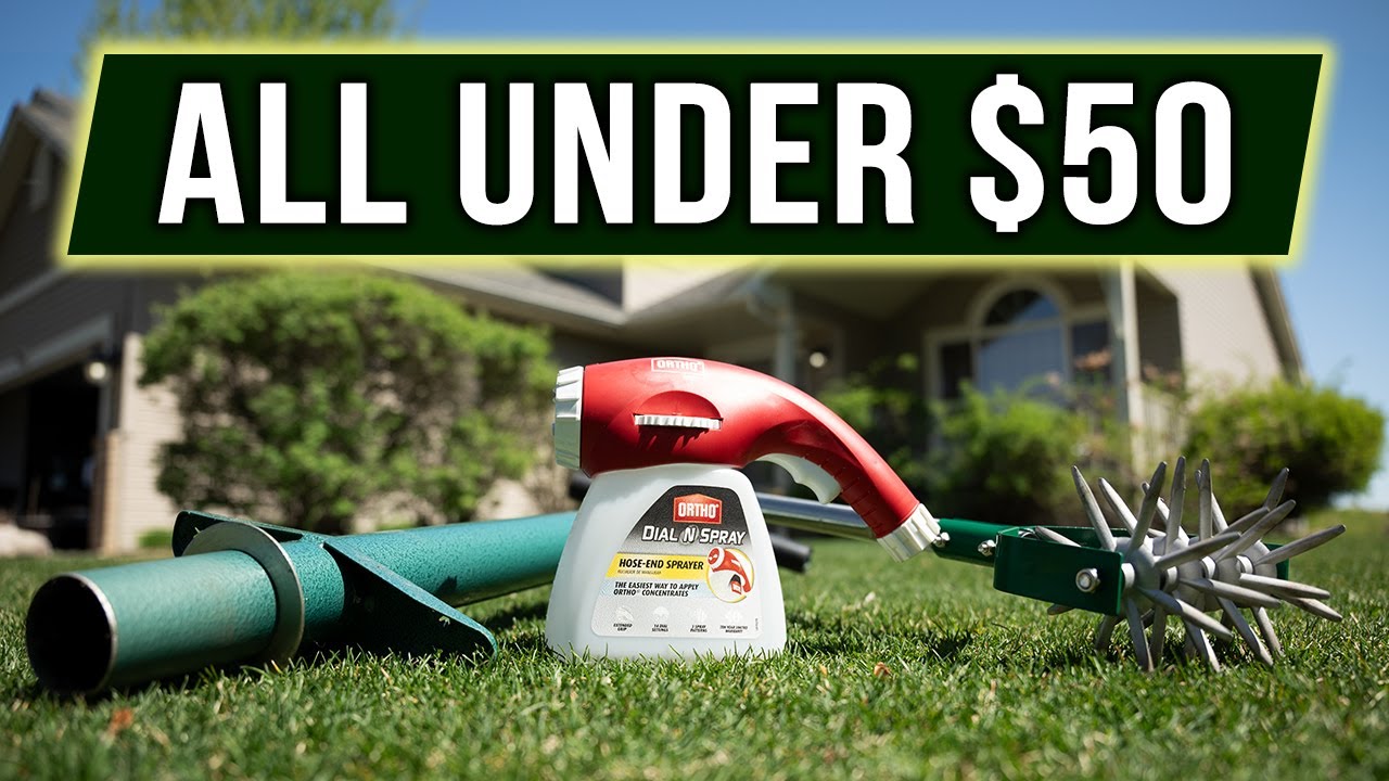 15 Must-Have Lawn Tools under $50 - For Beginners