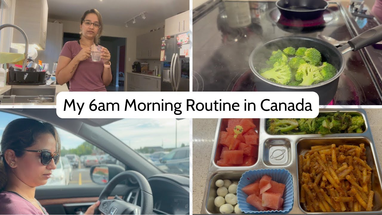 Canadaவில் என்னுடைய 6 am morning routine | Back to Back sickness| MomCafe