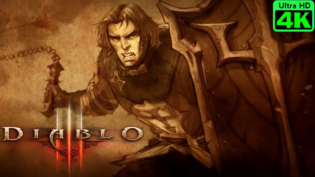 Faith and Steel | Diablo 3 CRUSADER - ALL CUTSCENES | Cinematic (4K Upscale)