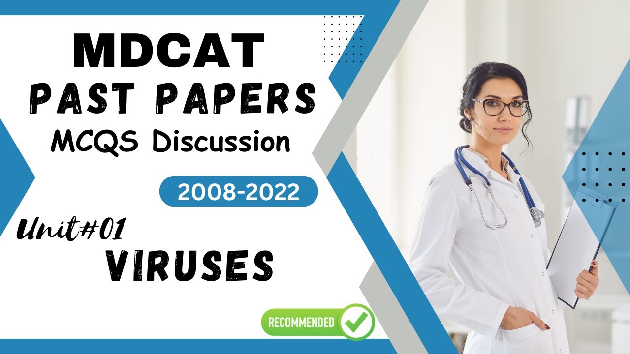 MDCAT Past Papers Discussion on Acellular life (Viruses) | 2008-2022