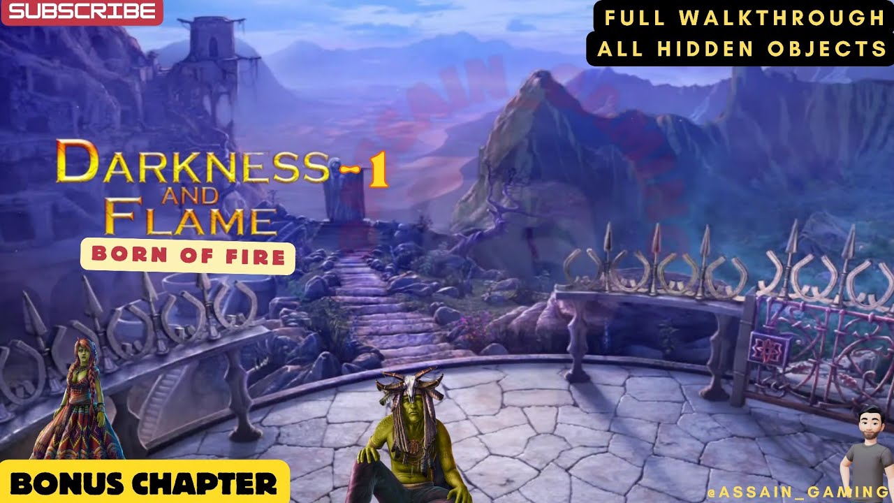 Darkness and Flame 1 Bonus Chapter Walkthrough [All Collectibles]
