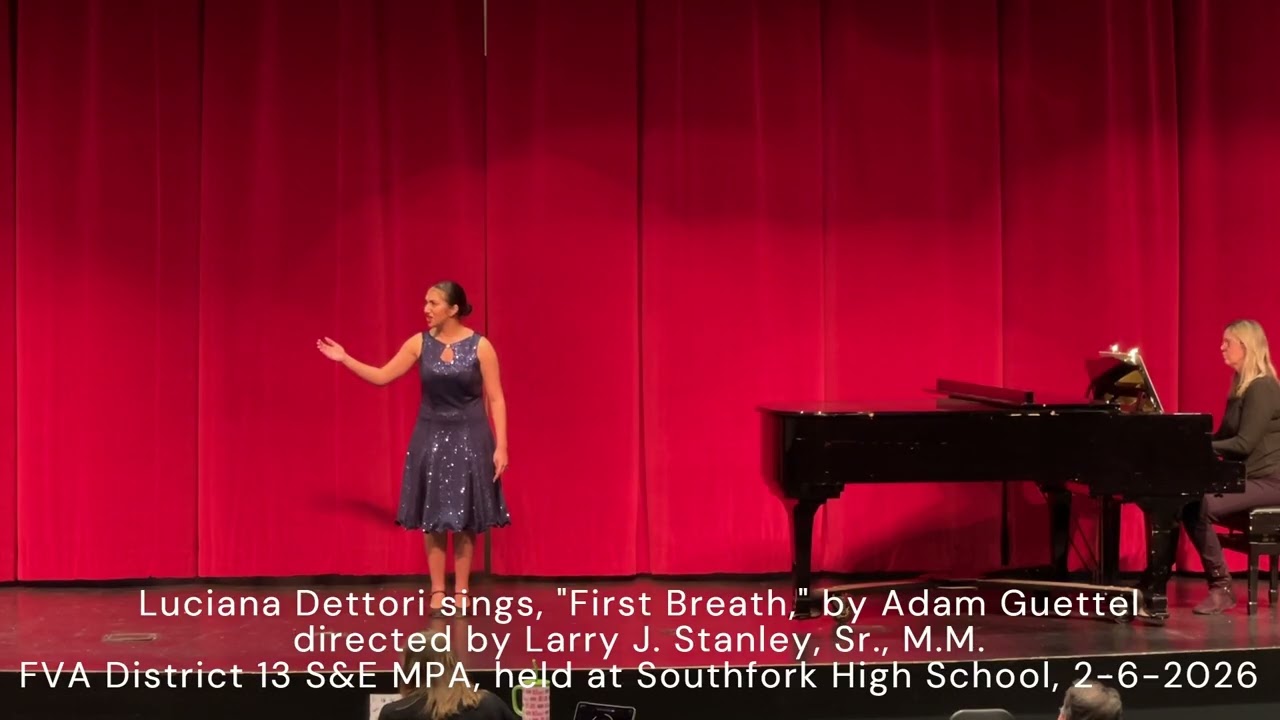 Luciana Dettori sings, 