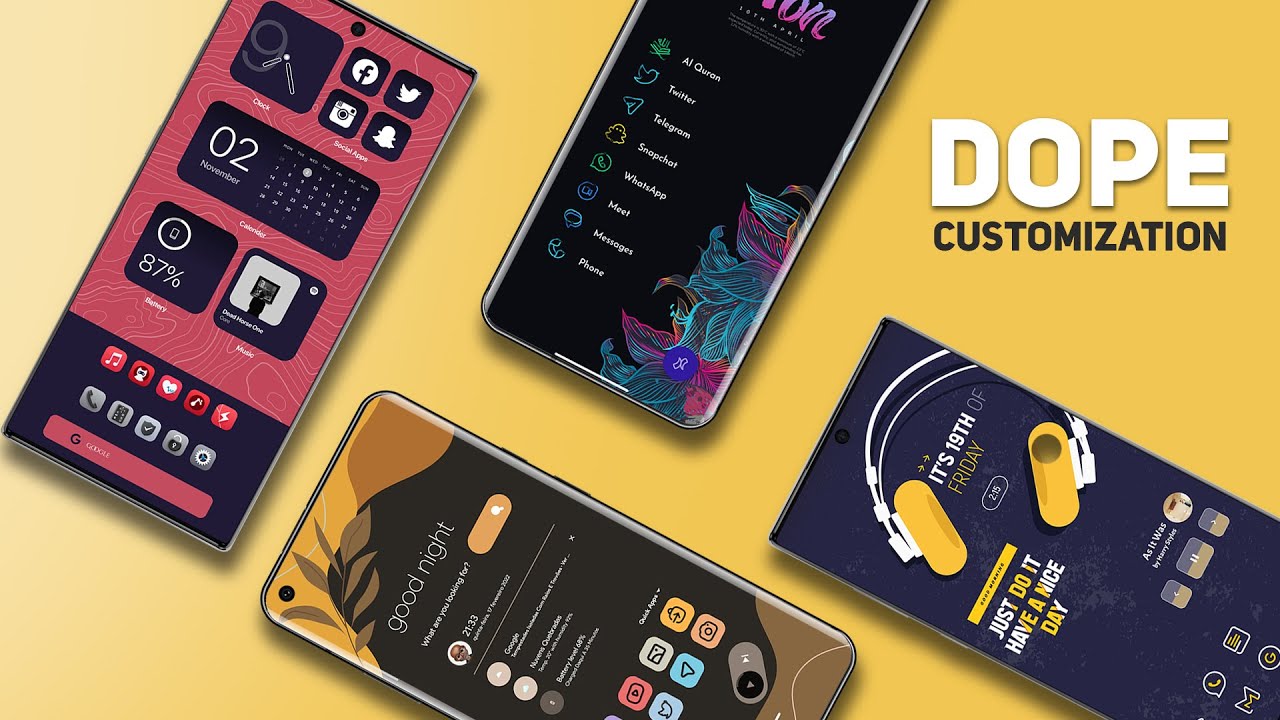 20 лучших приложений для настройки Android в 2023 году | THEME: Создайте свой Android как професс...