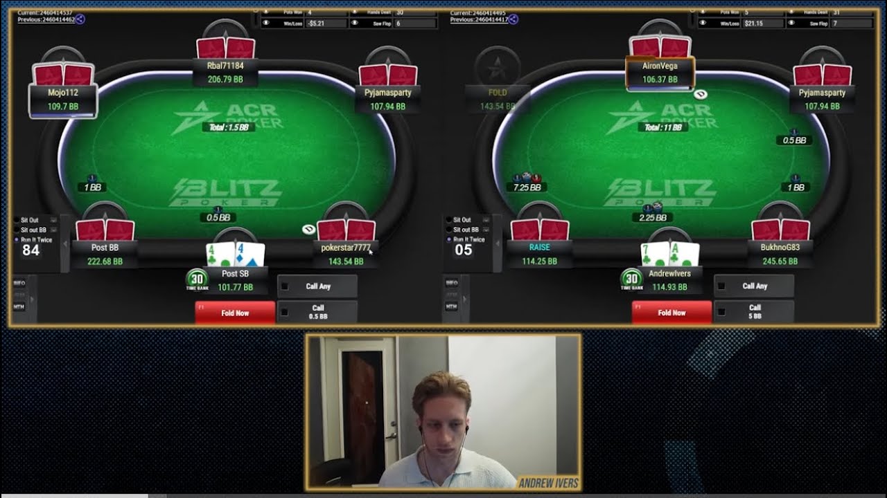 $200NL Blitz на ACR с AIvers2 | Играйте и объясняйте #49