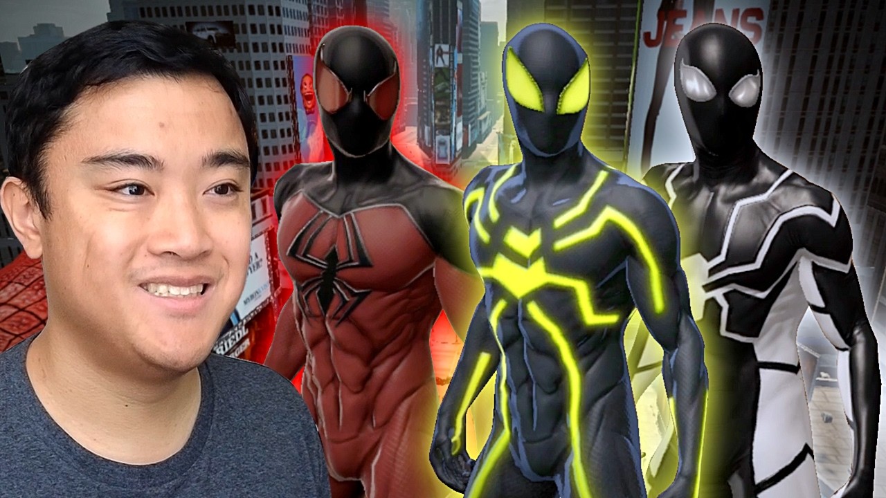 THE AMAZING SUITS! | THE AMAZING SPIDER MAN PART 14