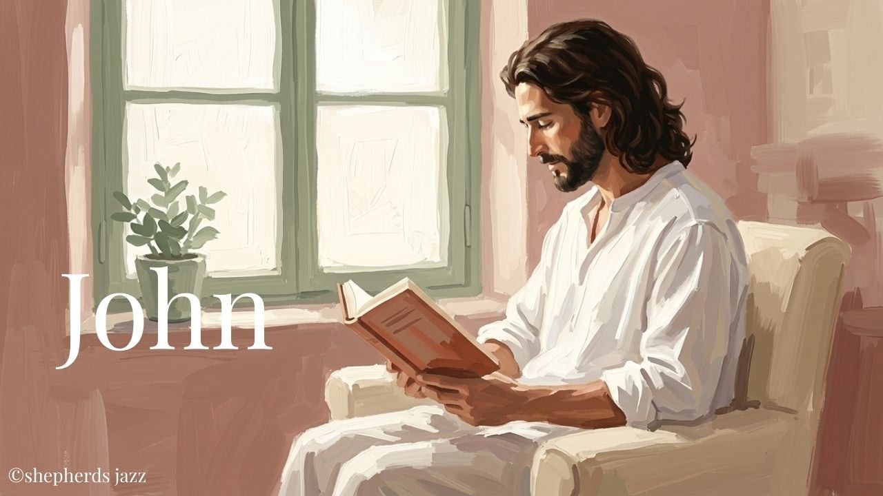 Christian Jazz Playlist | Джаз Евангелия от Иоанна 📖 | Мирная библейская музыка для учебы и молитвы