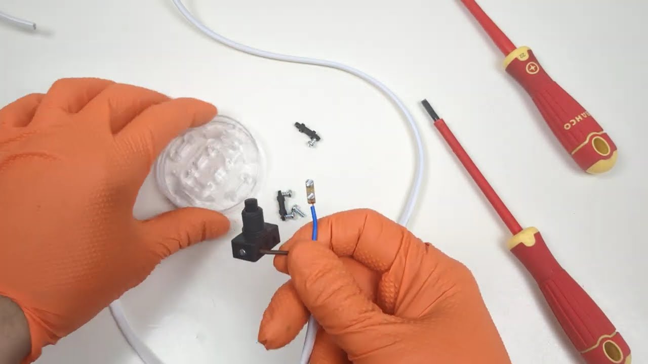 Montering Fodafbryder del 2. DIY Mounting floor switch part 2