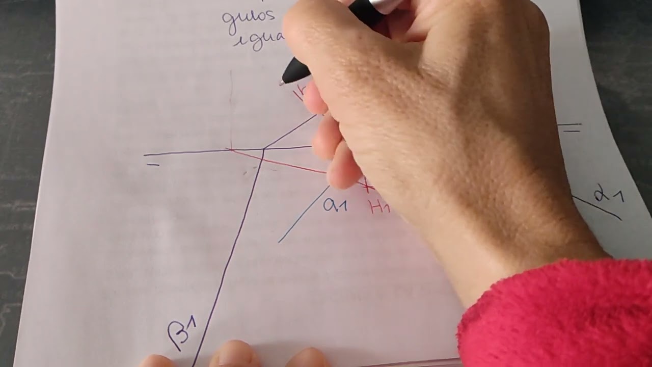 Angulos en Sistema Diedrico (IV). Ángulo entre planos.