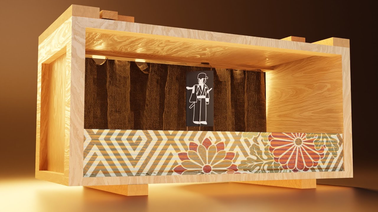 Tachi-e: Japanese Paper Puppet Show From the 1880s