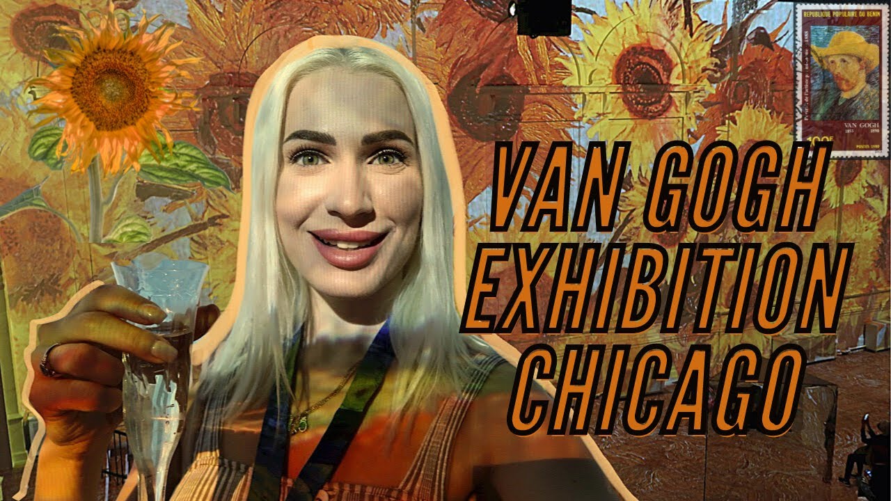 EXPLORING THE IMMERSIVE EXPERIENCE VAN GOGH EXHIBITION IN CHICAGO | VLOG | MILSO LIFE
