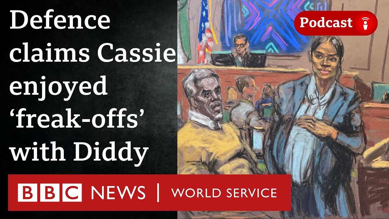 Cassie asked about explicit texts between her and Diddy - Diddy on Trial, BBC World Service