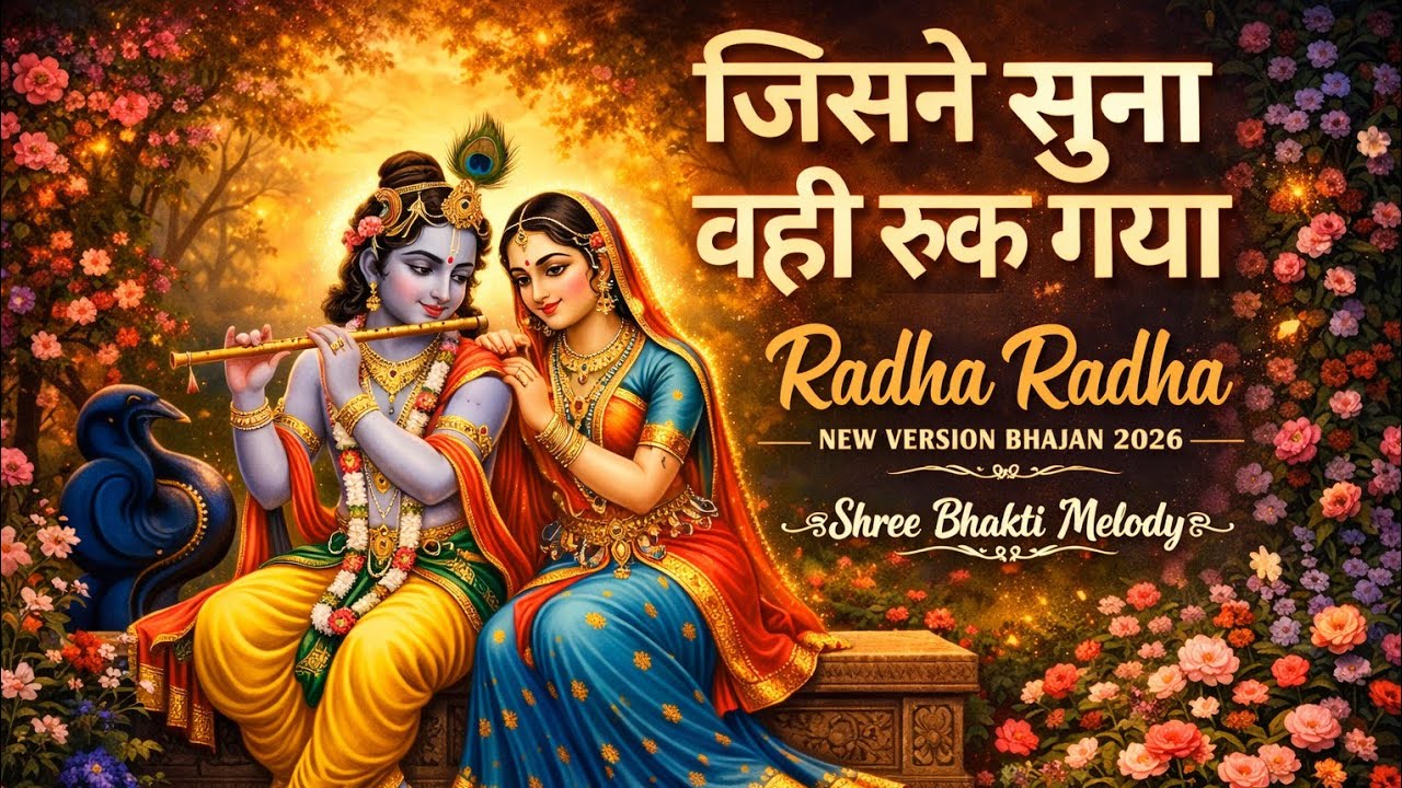 🌼 Soulful Radha Krishna Morning Bhajans 2026 | Divine Nonstop Krishna Bhakti Songs | Peacful Bhajan