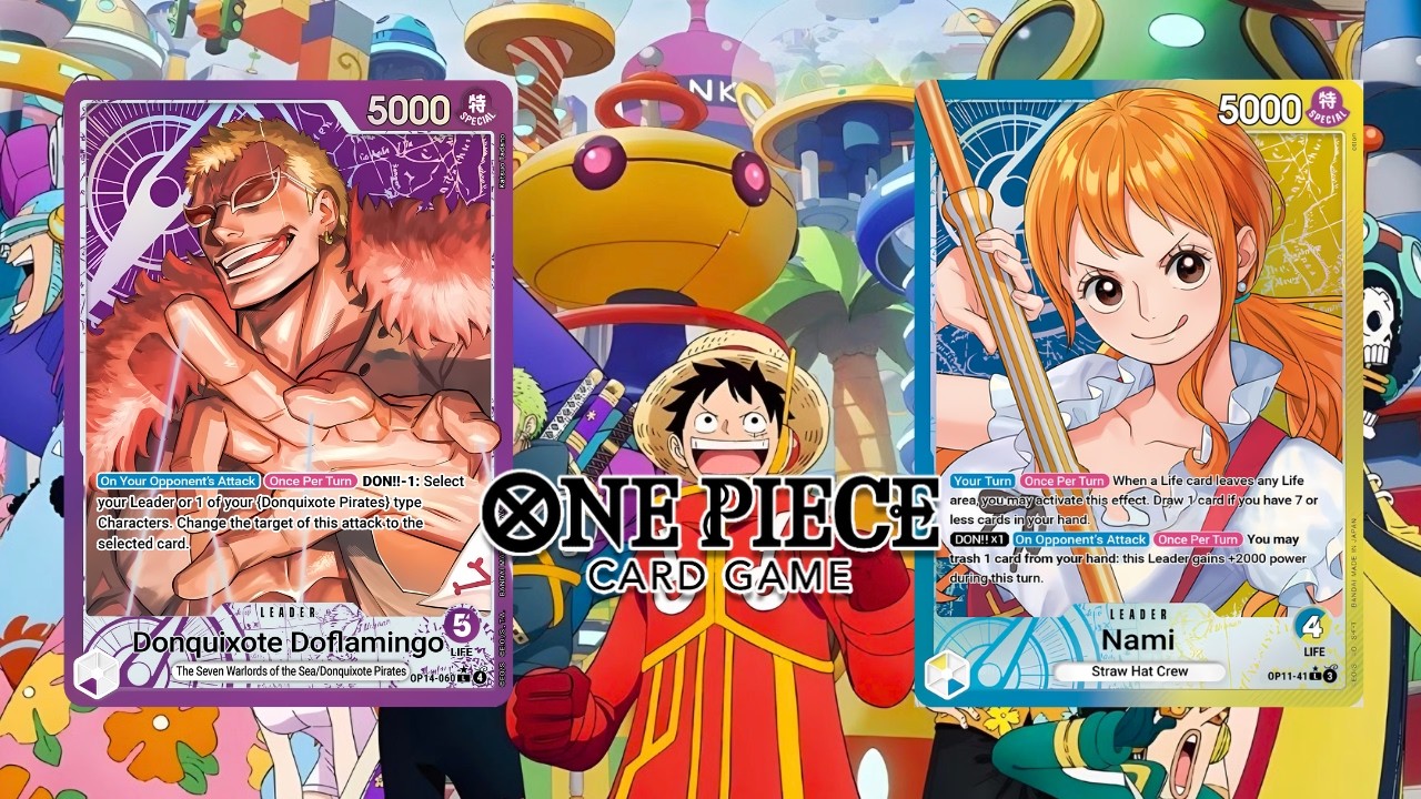 [OP14] Дофламинго против Нами (BY) | Карточная игра по One Piece