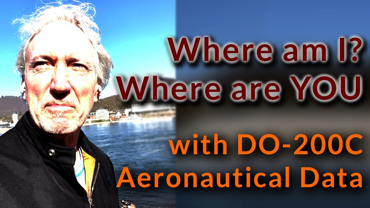 Where am I, Where are You, with DO-200C Aeronautical Data?