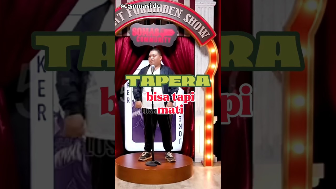 TAPERA BISA TAPI #somasi#dedycorbuzer #comedy #standupcomedy