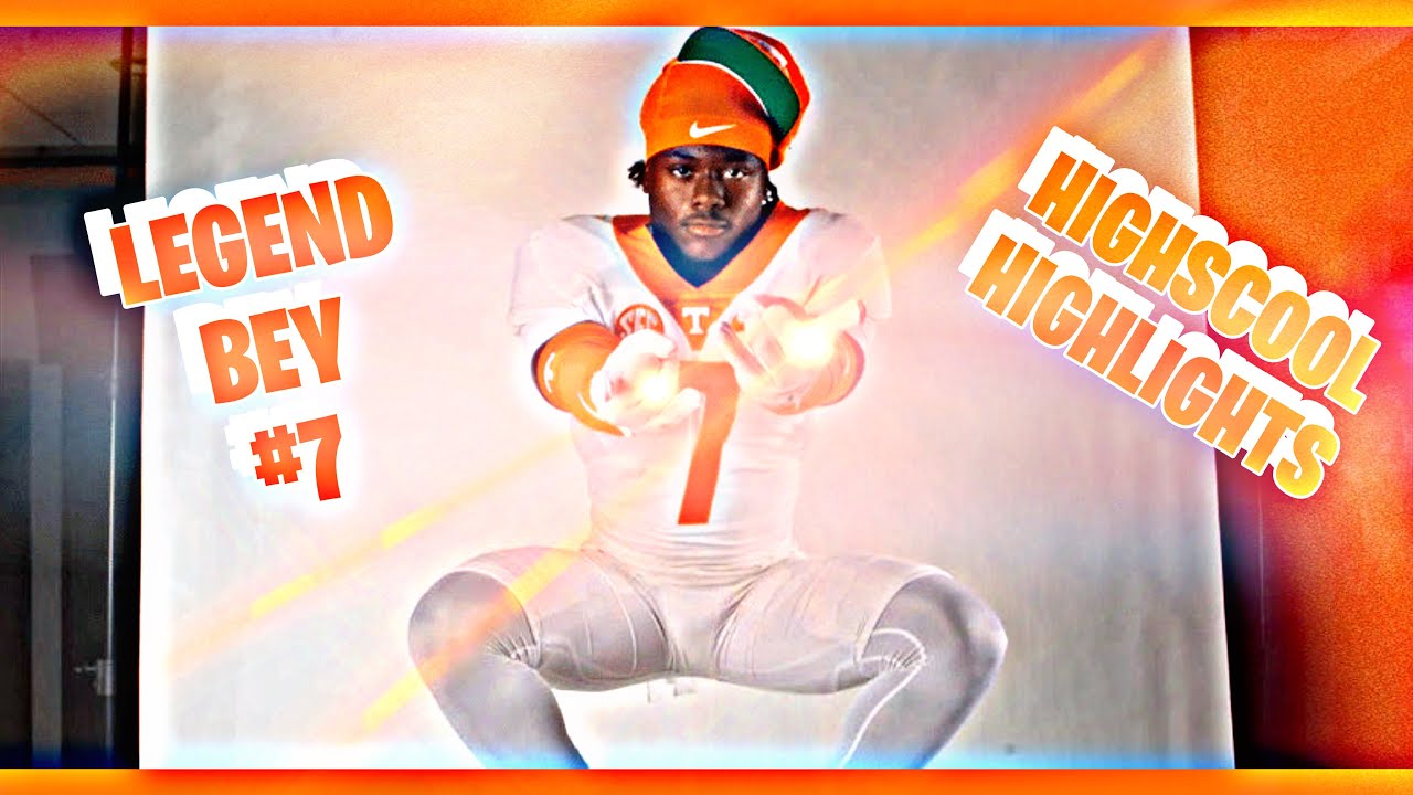⭐️⭐️⭐️⭐️QB Legend Bey HIGHSCOOL HIGHLIGHTS(JR SZN). VOLS class of 2026. #legendbey