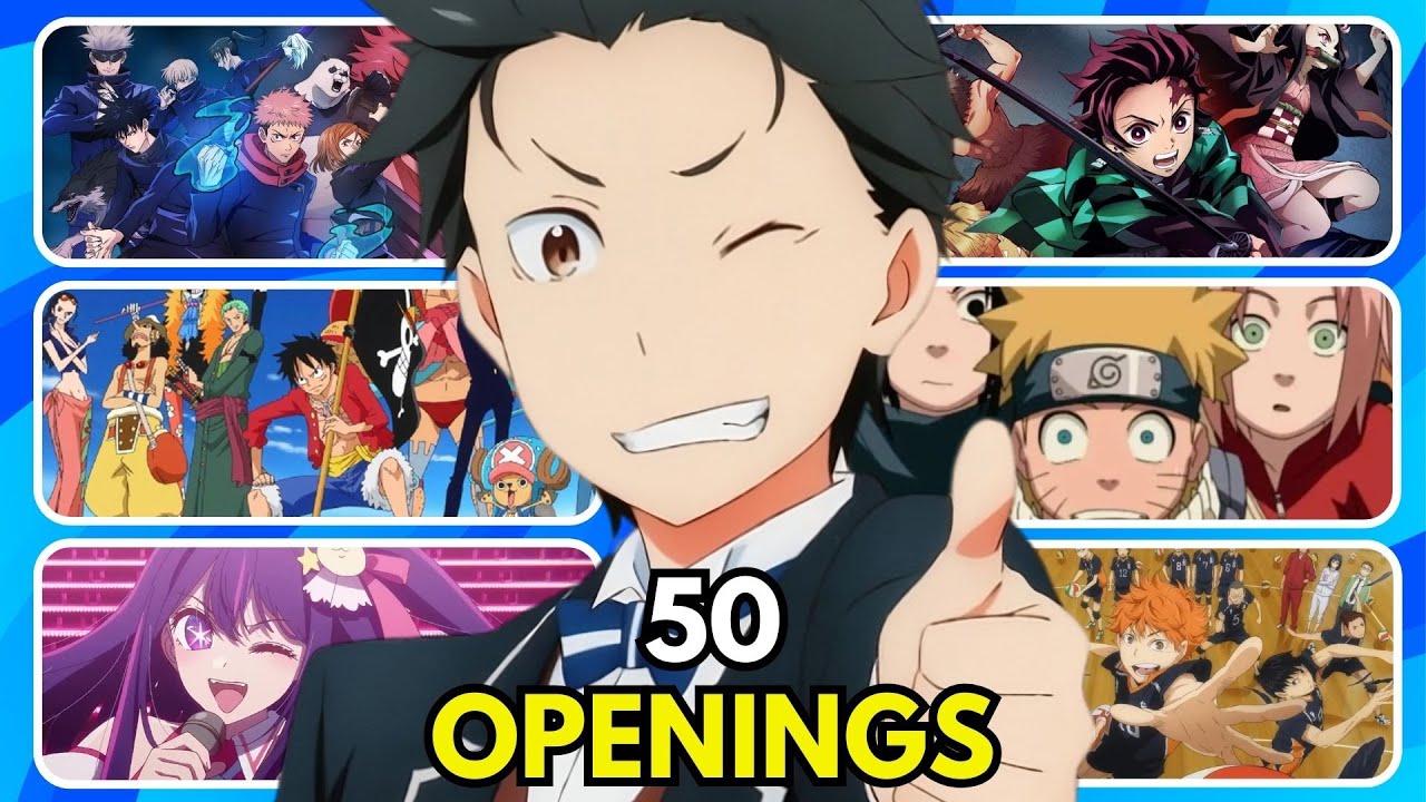 ANIME OPENING QUIZ🔥 - 50 Openings [INSTRUMENTAL EDITION]