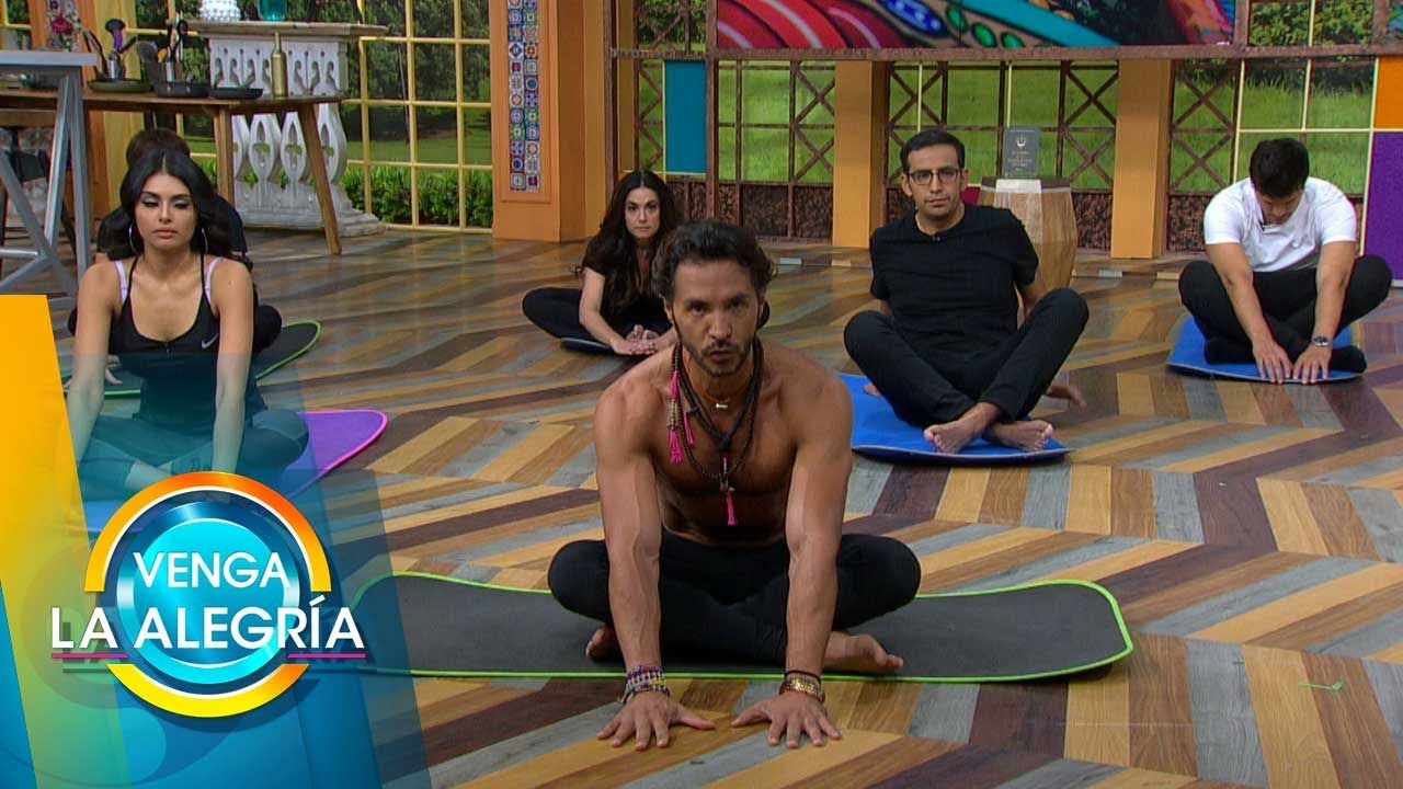 ¡Deja el estrés con estas posiciones de yoga que nos trae Alejandro Maldonado! | Venga La Alegría