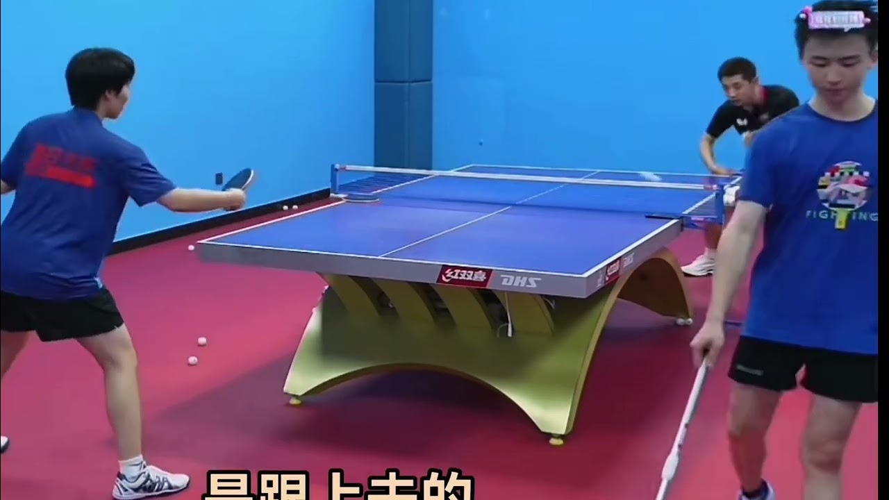Zhang Jike show you how to loop spinny