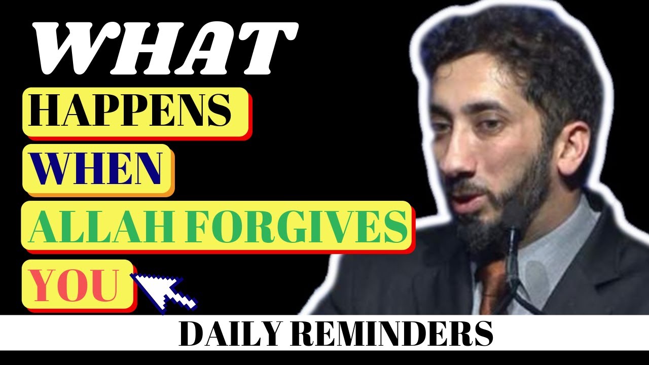 WHAT HAPPENS WHEN ALLAH FORGIVES YOU I ISLAMIC TALKS 2020 I NOUMAN ALI KHAN NEW