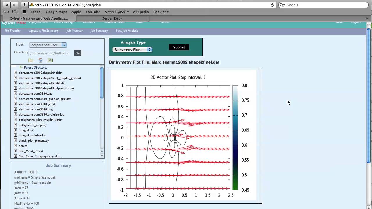 GCEM Cyberweb Demo