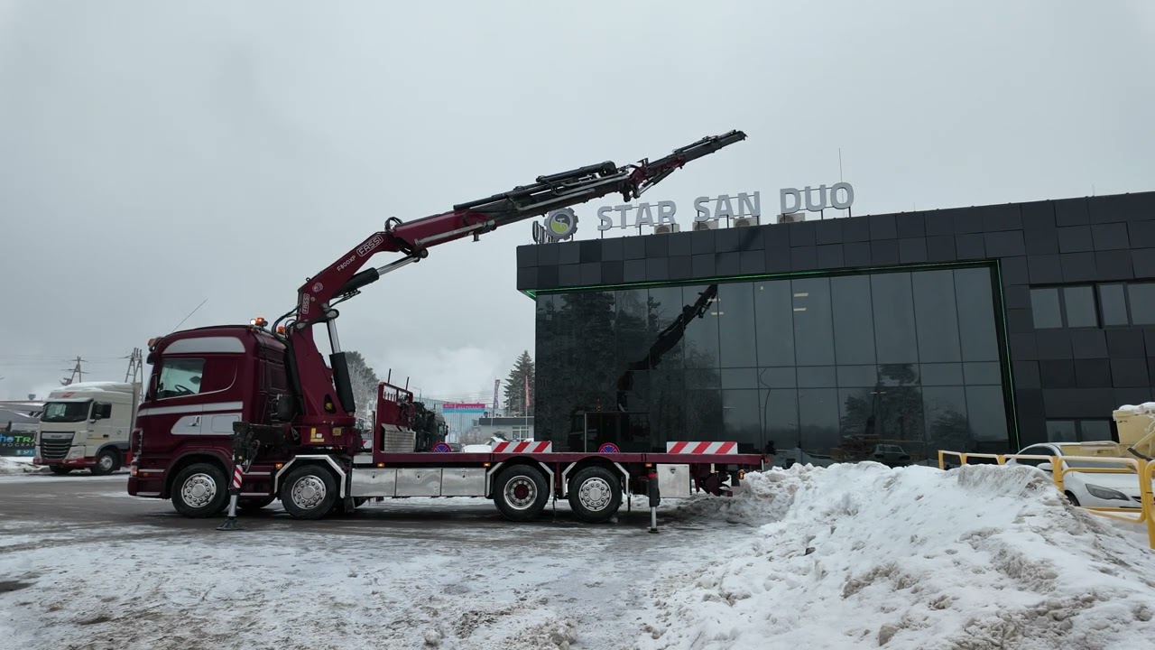 SCANIA R480 8x2 FASSI F800 BXP.26 HDS Żuraw Fly Jib