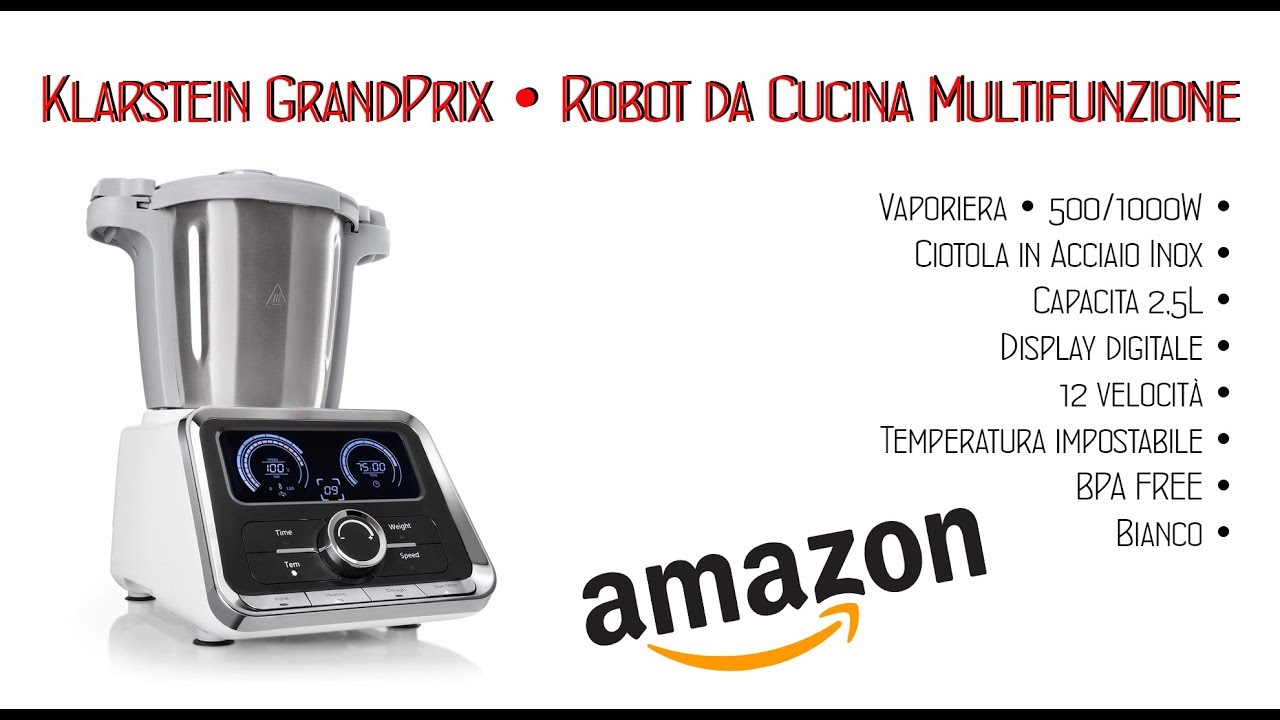 Recensioni veloci!!! #70 (Klarstein GrandPrix • Robot da Cucina Multifunzione)