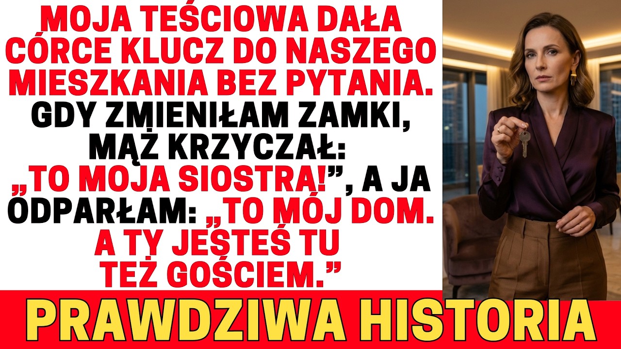 MOJA TEŚCIOWA DAŁA CÓRCE KLUCZE DO NASZEGO DOMU, ALE MOJA ODPOWIEDŹ MĘŻOWI ZMIENIŁA WSZYSTKO