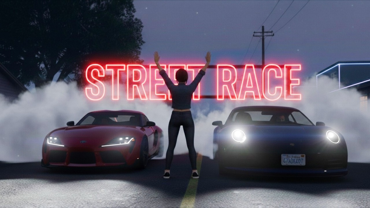 EPIC AND FUNNY STREET RACING MOMENTS | GTA V