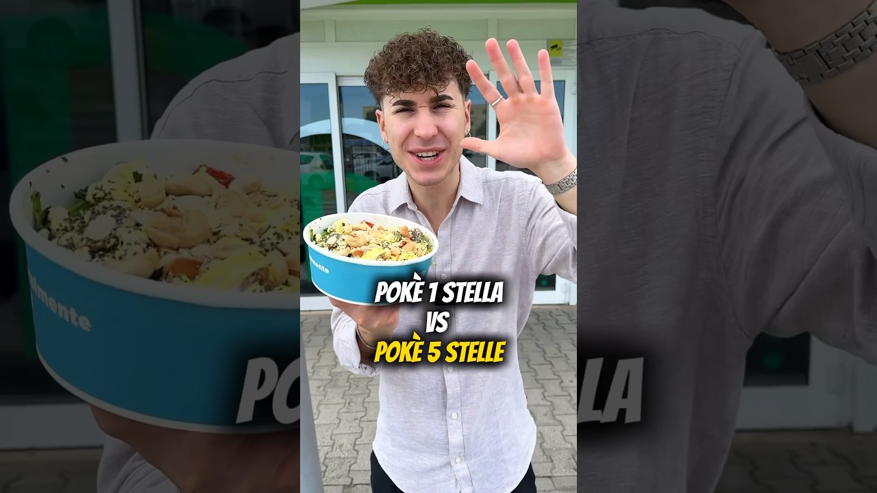POKE PEGGIORE vs MIGLIORE in Puglia!😳 video completo su ig e tiktok #shorts #puglia #cibo